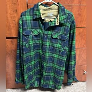 Under armour flannel shirt size xl pre owned euc